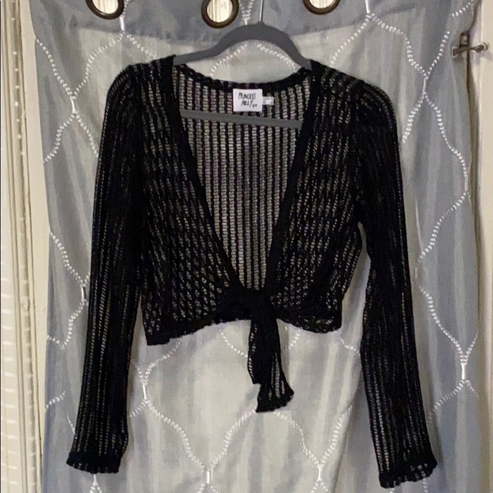 Black Princess Polly Top